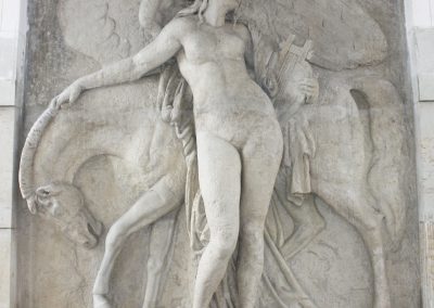 Restaurierung Pegasus-Relief